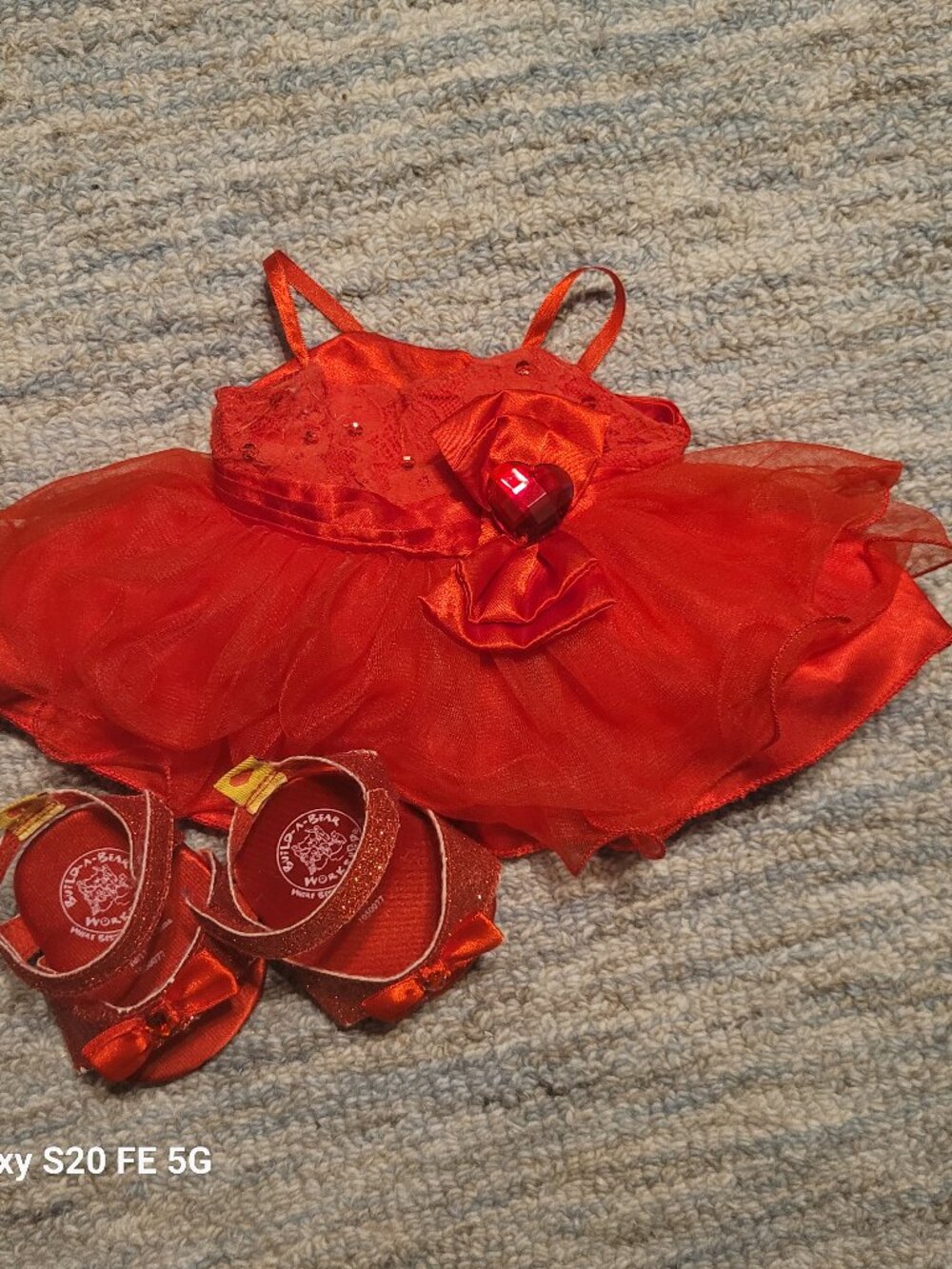Build a Bear Dress and Shoes
